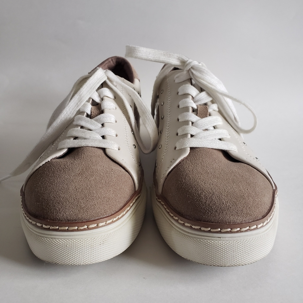 Crown Vintage Suede & Python Print Sneakers - image 6